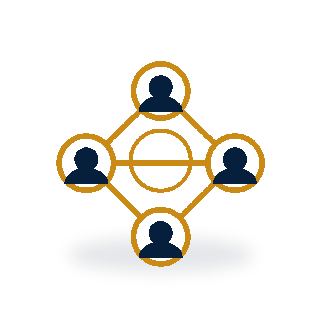 Not for profit and settlement services icon